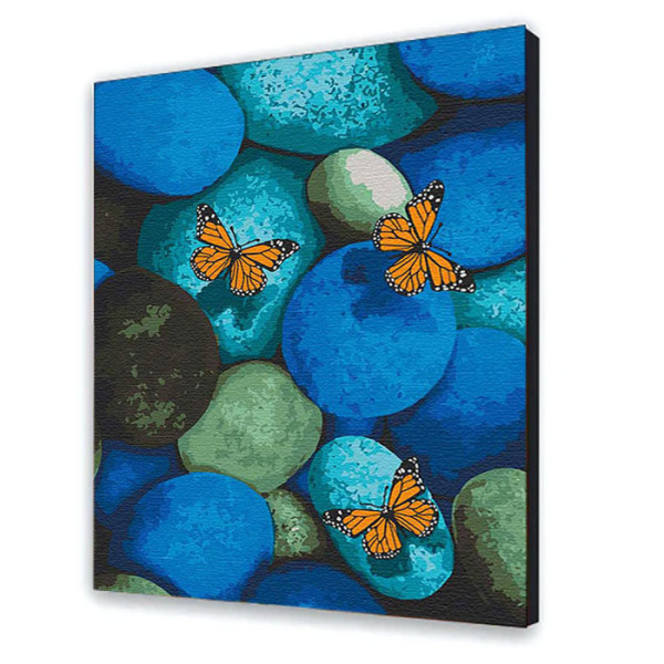 Картина за номерами "Метелики Монархи" 40*50 см 10573-AC