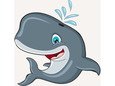 Набір для розпису "Кит" 30*30 см @ 15031-AC