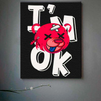 Картина за номерами "I'M OK" 30*40 см 11538-AC