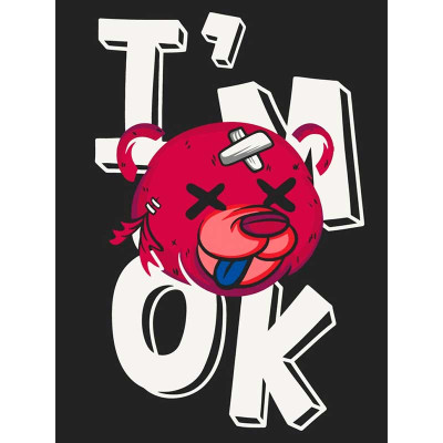 Картина за номерами "I'M OK" 30*40 см 11538-AC