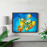 Картина за номерами ArtCraft "Crazy family" 40*50 см 16039-AC