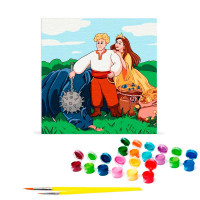 Картина за номерами "Котигорошко" Авторська ArtCraft 40*40 см 15104-AC