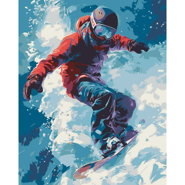 Картина за номерами "Зимовий драйв" ArtCraft 40х50 см 10157-AC