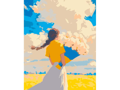 Картина за номерами Artcraft "Вільне поле" 40*50 см 10195-AC
