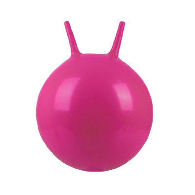 Мяч для фитнеса с рожками MS 0938(Pink)