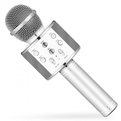 Караоке микрофон WS-858(Silver)