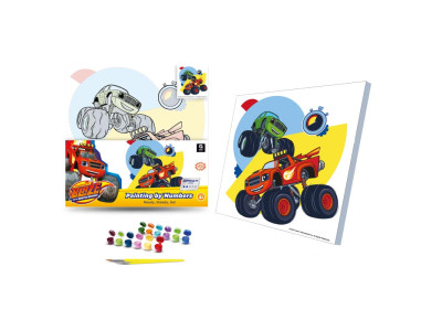 Каритна за номерами qbee "Блиск: На старт увага руш!" 30х30 см QB913-002