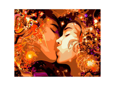 Картина за номерами Яскраві почуття Strateg 40х50 см DY213 Картина за номерами Яскраві почуття Strateg 40х50 см DY213