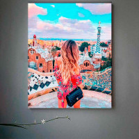 Картина за номерами "Вид на LC10019