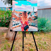 Картина за номерами "Вид на LC10019