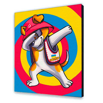 Картина за номерами "Патрон" 40*50 см 11658-NN