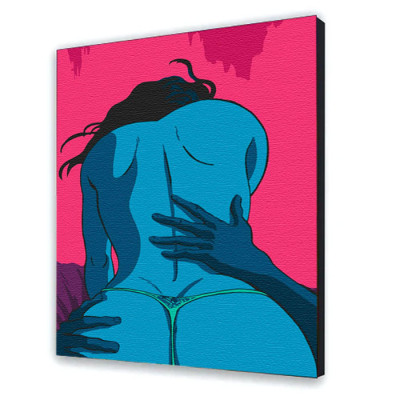 Картина за номерами з лаком ArtCraft "Пристрастні обійми" 40*50 см 10031-AC Картина за номерами з лаком ArtCraft "Пристрастні обійми" 40*50 см 10031-AC