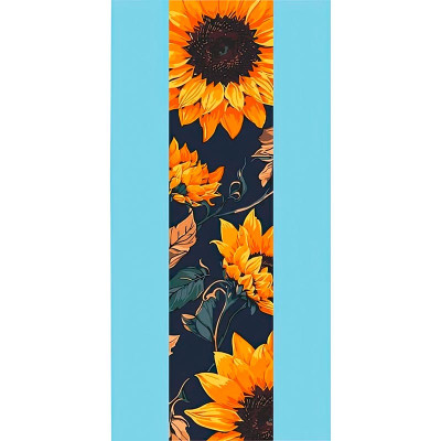 Картина за номерами "Квітка сонця 2" 40*80 см 13068-AC