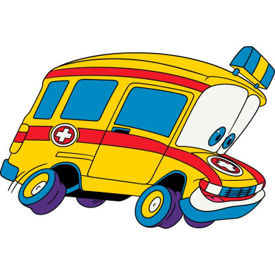 Авторська дитяча картина за номерами "Швидка допомога" 25*30 см 15069-AC Авторська дитяча картина за номерами "Швидка допомога" 25*30 см 15069-AC