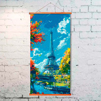 Картина за номерами "Eiffel Tower" 40*80 см 11571-AC