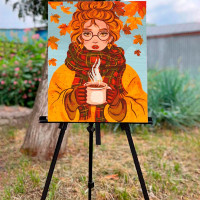 Картина за номерами "Осінній настрій" Artcraft 40*50 см Авторська 10143-AC