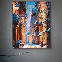 Картина за номерами "Зимове місто" 40*50 см 11050-AC