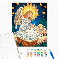 Картина за номерами ArtCraft "Ніч народження" 40*50 см 15577-AC