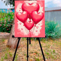 Картина за номерами"Кульки кохання" ArtCraft 40*50 см 16507-AC Картина за номерами"Кульки кохання" ArtCraft 40*50 см 16507-AC