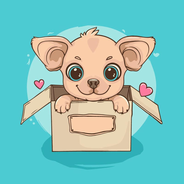 Картина за номерами Art Craft "Пухнаста посилочка" 30x30 см 15655-AC