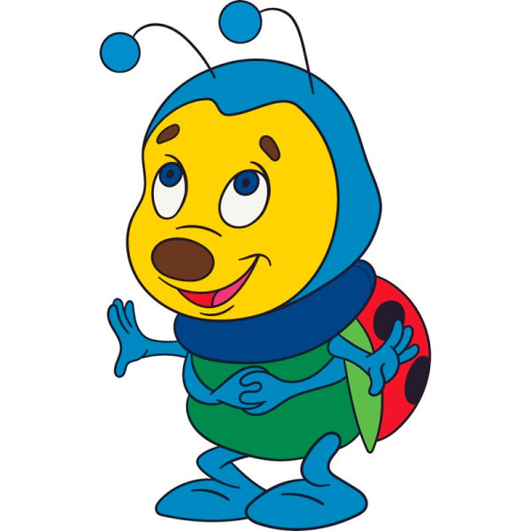 Дитяча розмальовка ArtCraft "Жук сонечко" 25x30 см 15049-AC