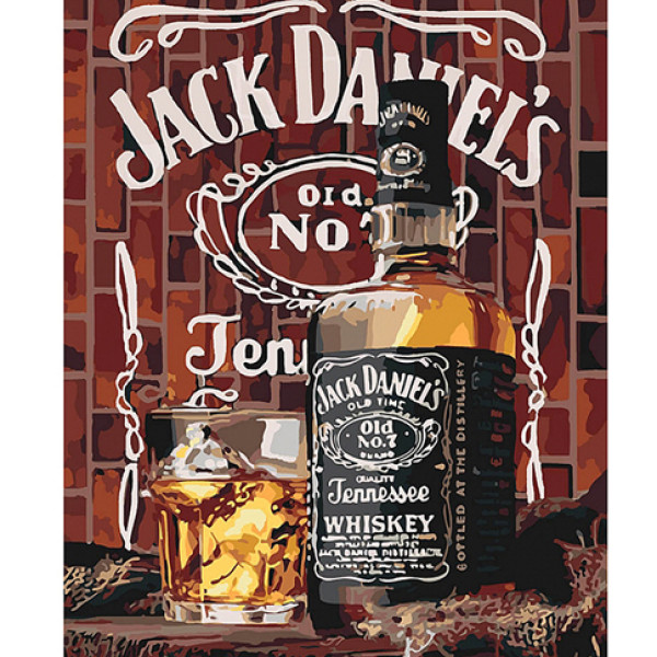 Картина за номерами Смакує по-чоловічому 40*50 см КНО5555