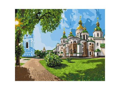 Картина за номерами "Софія Київська" 40х50 см КНО2831 Картина за номерами "Софія Київська" 40х50 см КНО2831