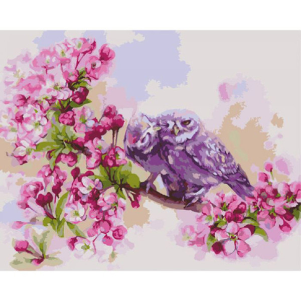 Картина за номерами Єднання сердець 40*50 КНО2487