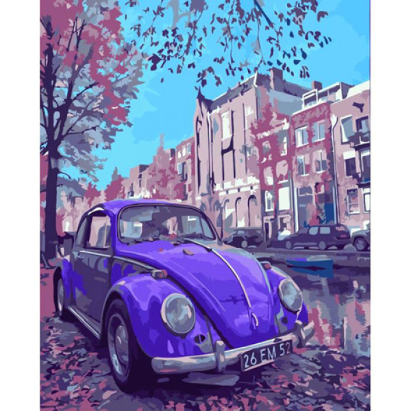 Картина за номерами У стилі ретро 40*50 КНО2503