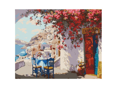 Картина за номерами Затишне містечко 40*50 КН2180