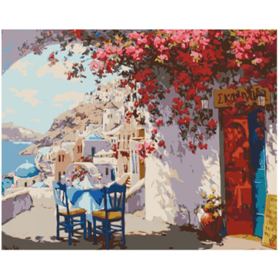 Картина за номерами Затишне містечко 40*50 КН2180