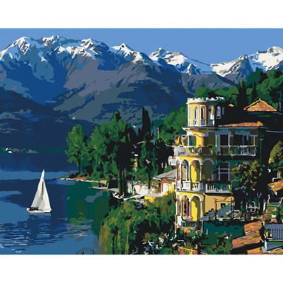 Картина за номерами Надихаюча Італія 40*50 КНО3511