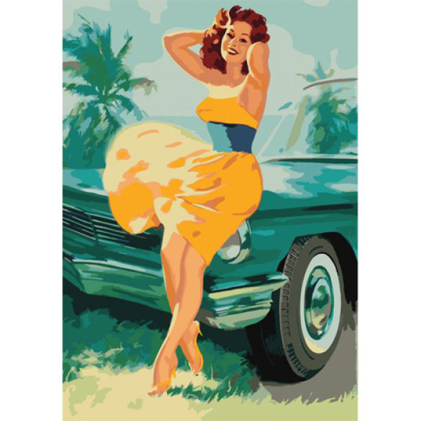 Картина за номерами Ретро 40*50 КНО2652