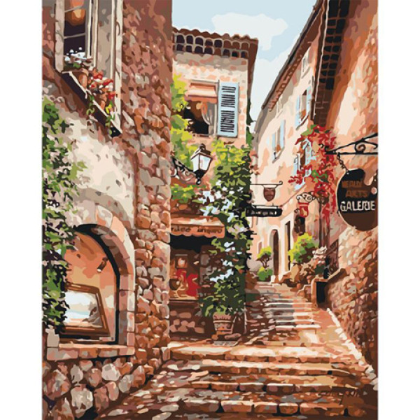 Картина за номерами Сонячна вуличка 40 * 50 КНО2158