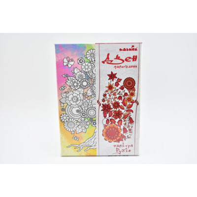 Картина за номерами на полотні. Дзен малювання. Дерево життя DZ016