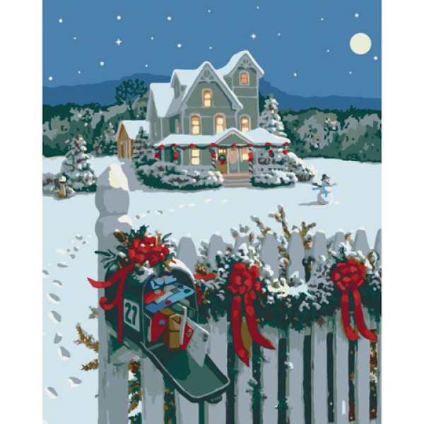 Картина за номерами Напередодні свята 40*50 КНО2238