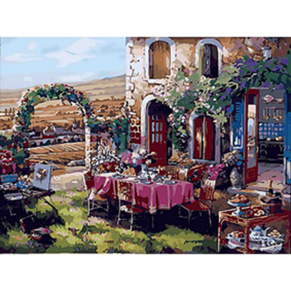 Картина за номерами Життя в провансі 40*50 КНО2245