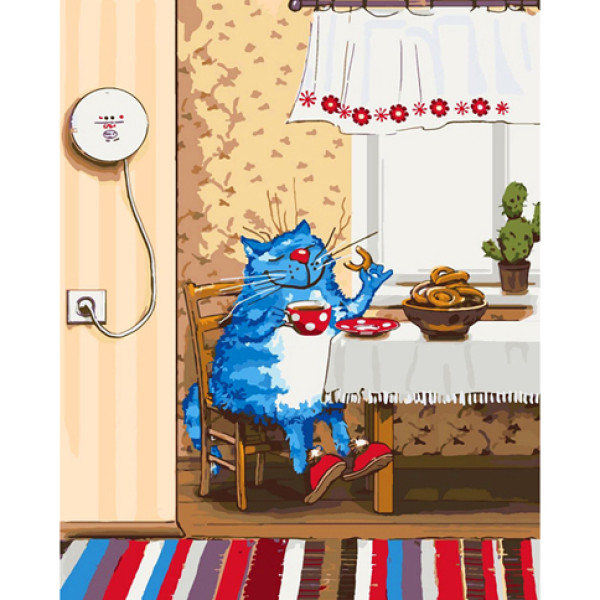 Картина за номерами Суботній ранок 40*50 КНО4086