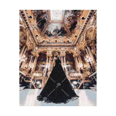 Картина за номерами Спокуслива незнайомка 2 40 КНО4543