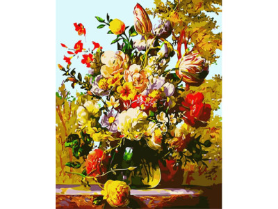 Картини за номерами "Букет Подарунок природи" VS 079