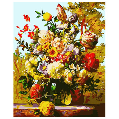 Картини за номерами "Букет Подарунок природи" VS 079