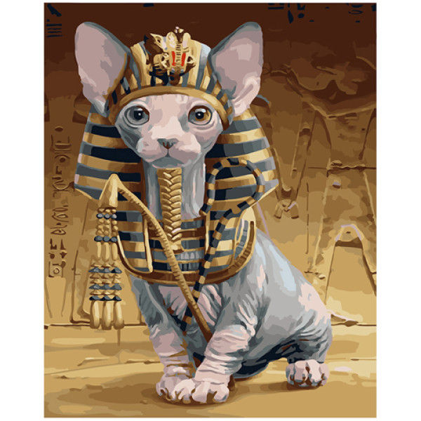 Картина за номерами Кішка імператор 40*50 см GX25222 Картина за номерами Кішка імператор 40*50 см GX25222