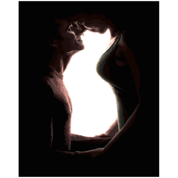 Картина за номерами Сімя - уособлення кішки 40*50 см GX24725