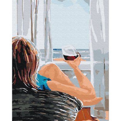 Картина за номерами Ранок на березі 40 x 50 см GX30469