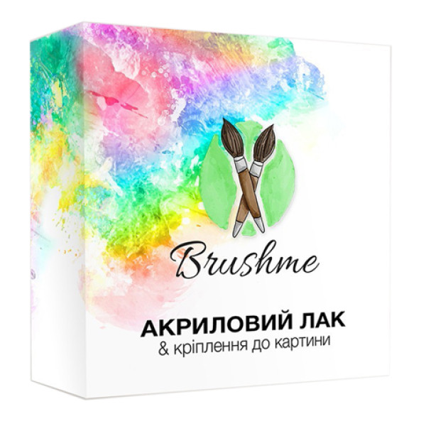 Акриловий лак і кріплення на стіну для картини L300