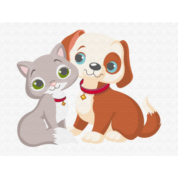 Картина за номерами "Дивовижні вихованці" MEX6350