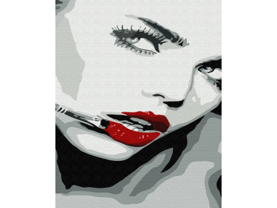 Картина за номерами "Відтінок червоного" GX34138