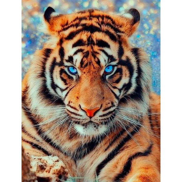 Картина за номерами "Тигр" тм Лавка Чудес 40 x 50 см у коробці LC20003