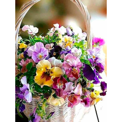 Картина за номерами "Яскравий букет" тм Лавка Чудес 40 x 50 см у коробці LC40036