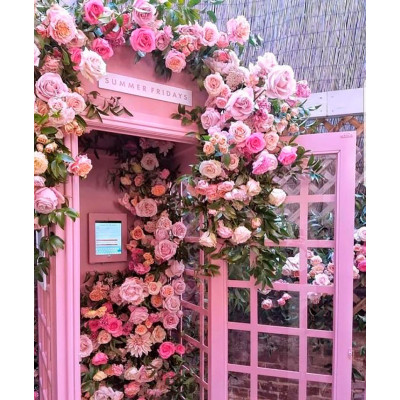 Картина за номерами "Квіткова будка" тм Лавка Чудес 40 x 50 см у коробці LC40097